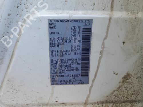 Left Front Door Switch 2018NISSAN PATHFINDER 254013KA2A | B-Parts